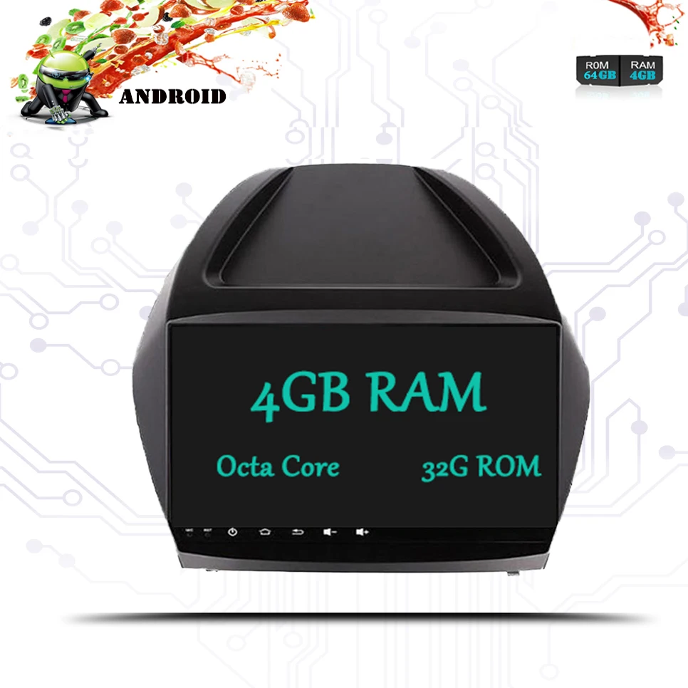 9 ''HD 1024*600 IPS Android 0 64 ГБ Автомобильный dvd видео радио музыка А/в gps ГЛОНАСС система