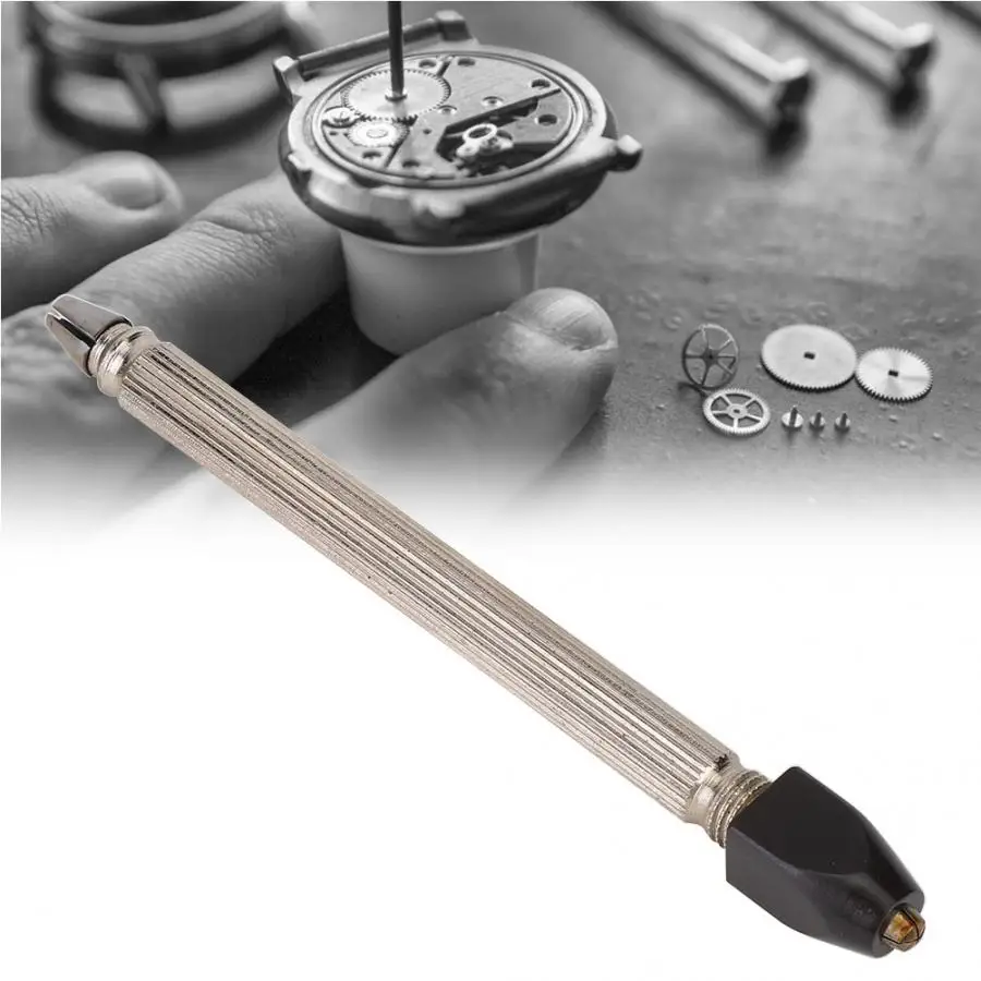 Professional Watch Clock Jewelry Repair Tool Pin Vise Chuck File Bur Drill Bit Wire Holder Processing | Наручные часы