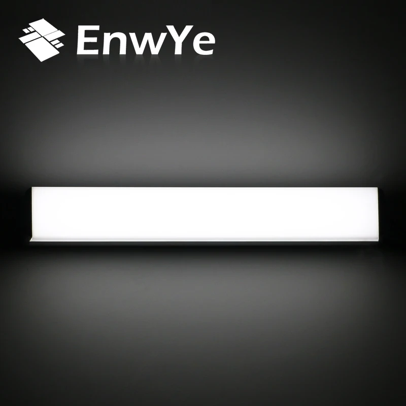 EnwYe светодиодный настенный светильник 12 W 16 W 22 W акриловые настенный освещения ванной комнаты современные зеркала свет AC220V 110 V