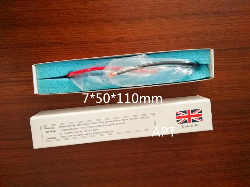 

top quality IPL Xenon flash lamp 7*50*110 from UK