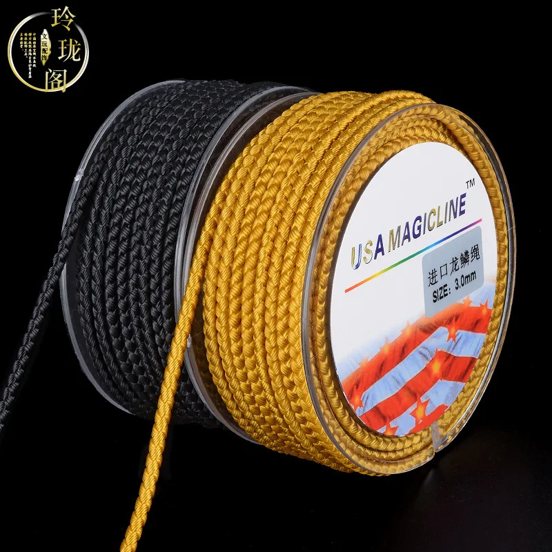 

3pcs/lot 3mm 4mm High Quality Cords Thick Rope jewelry making supplies DIY Bracelet&Necklace Thread Hot Sale wholesale Bead Line