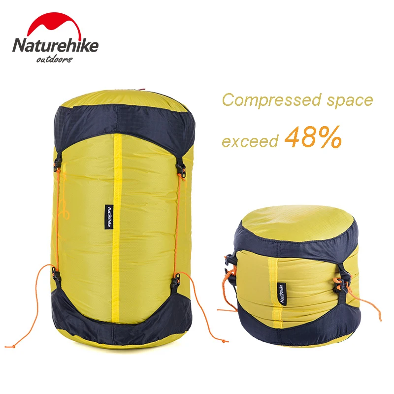 

Naturehike Outdoor Sleeping Bag Storage bags Pack Compression Stuff Sack 20D nylon coated Silicone Waterproof Storage bag