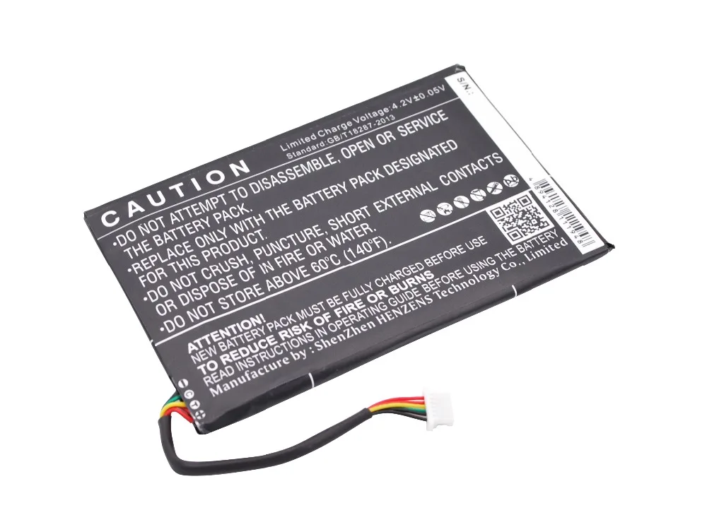 Аккумулятор Cameron Sino 2150mAh B01PQIL для Barnes & Noble BNRV500 Glowlight WiFi Nook Glowlight|Цифровые