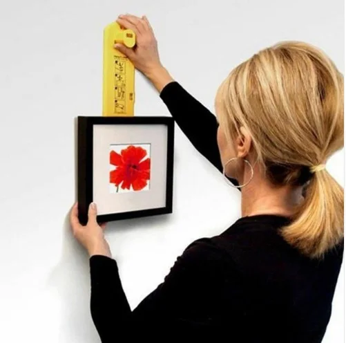 Makes Picture Hanging Tools Frame Hanger Easy Wall Mirror Hang Horizontal wall Tool Measuring Photo Level |