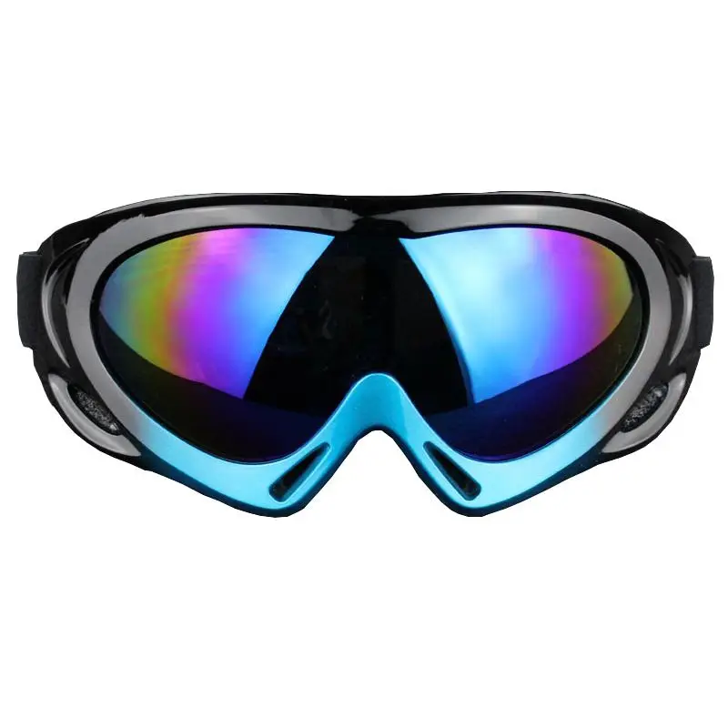 Крутой Мотоцикл Лыжный очки для сноуборда защита от пыли и ветра анти туман УФ Защита Велоспорт Дорога гоночные очки зима Pro - Цвет: Светло-желтый