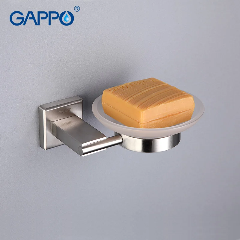 

GAPPO Wall-mount Zinc-alloy Soap Dish Holder restroom Soap Basket Soap Box Dish Holder Bathroom accessories GA1702