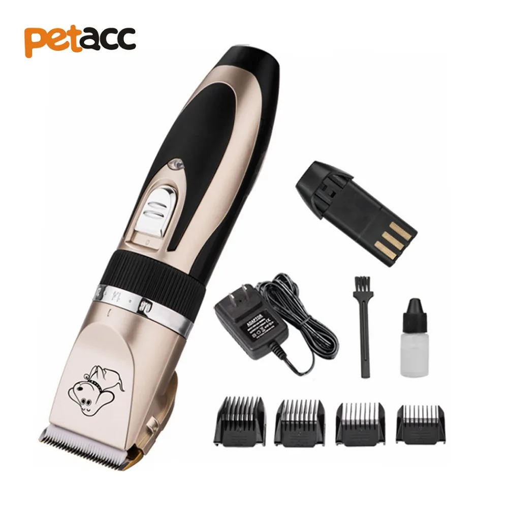 Petacc Electric Pet Clippers Rechargeable Dog Grooming Clipper Low