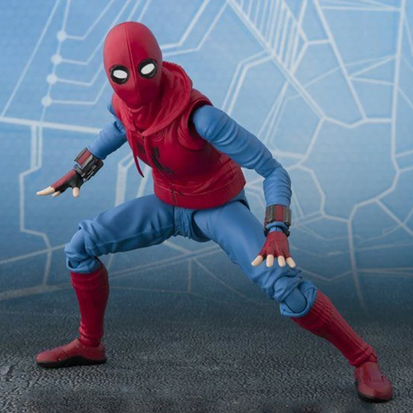 

Haocaitoy SHF S.H.Figuarts Comics Anime Female Version of Spiderman PVC 14CM Collective Action Figure Model Toys For Gift
