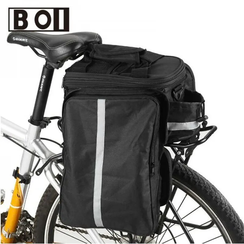 ROSWHEEL Cycling Bag 10L MTB Bike Rear Rack Bag Bicycle Double Side