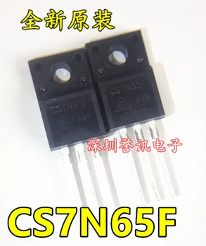 

10pcs FQPF7N65C 7N65 TO-220F FQPF7N65 TO-220 MOS pipe N-channel 650V 7A