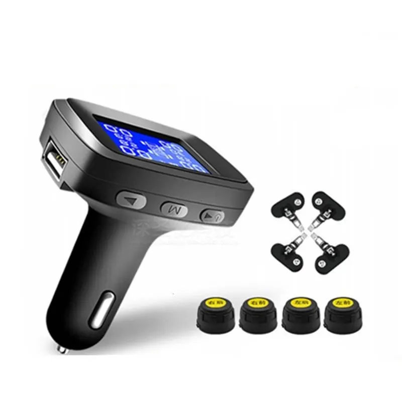 Система контроля давления в шинах TPMS внешняя/Внутренняя система прикуриватель