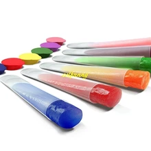 120 шт./лот Быстрая Мороженое Mold Maker Еда-Класс силиконовые ледяной Поп Плесень Кухня инструмент смешивать цвета