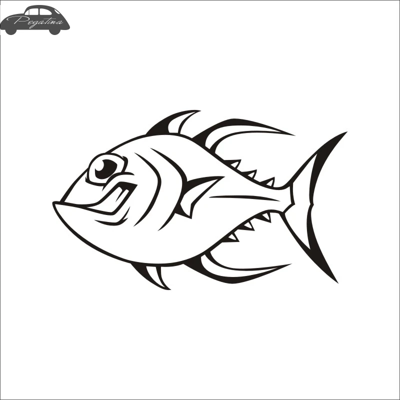 Pegatina Tuna Fish Thunnus Thynnus Car Decal Calamar Posters Boat Decals Decor Mural Wall Sticker Angling Hooks Shop Vinyl