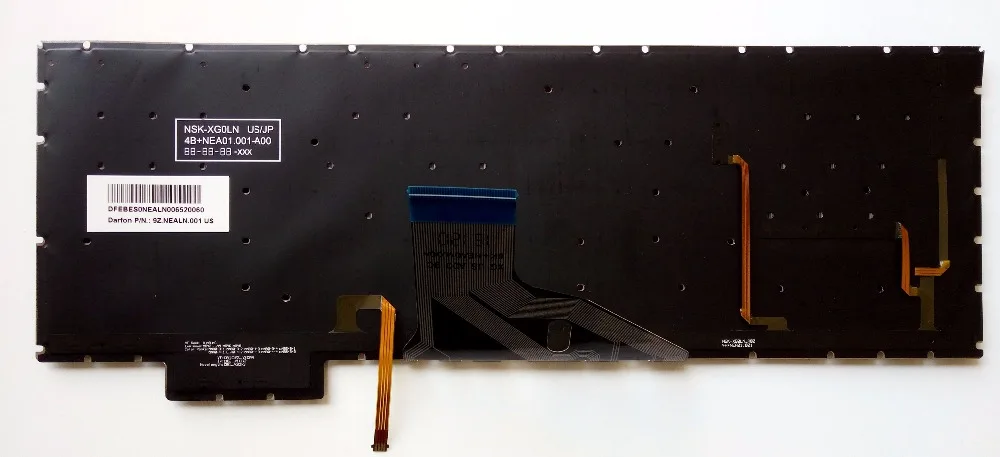 Новинка для hp Omen 15-CE020CA 15-CE008CA 15-CE004NA 15-CE017NA 15-CE019NA 15-CE025TX английская клавиатура для ноутбука с подсветкой 15,6"