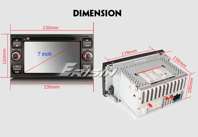 Best 7" Android 8.1 OS Car DVD Multimedia GPS Radio for Ford C-Max 2005-2007 & Transit 2005-2011 & Mondeo 2003-2007 Fusion 2006-2011 22 Best 7" Android 8.1 OS Car DVD Multimedia GPS Radio for Ford C-Max 2005-2007 & Transit 2005-2011 & Mondeo 2003-2007 Fusion 2006-2011 22
