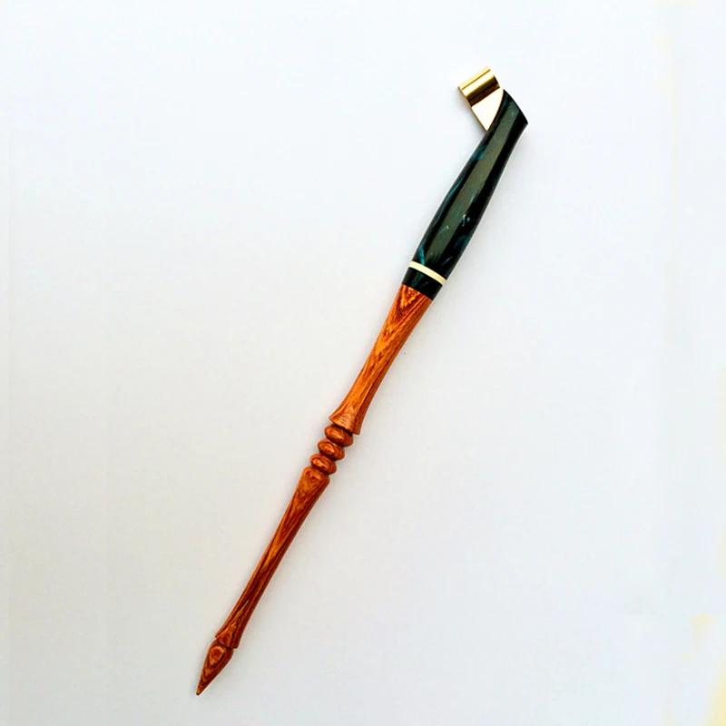 1pc Vintage Handmade Oblique Calligraphy Dip Pen Holder Art Nib Wooden Straight 
