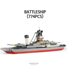 Современный мировой военный линкор, строительный блок, модель ww2, легион, фигурки ВМФ, кирпичи, сборные кирпичи, игрушки для детей, подарки
