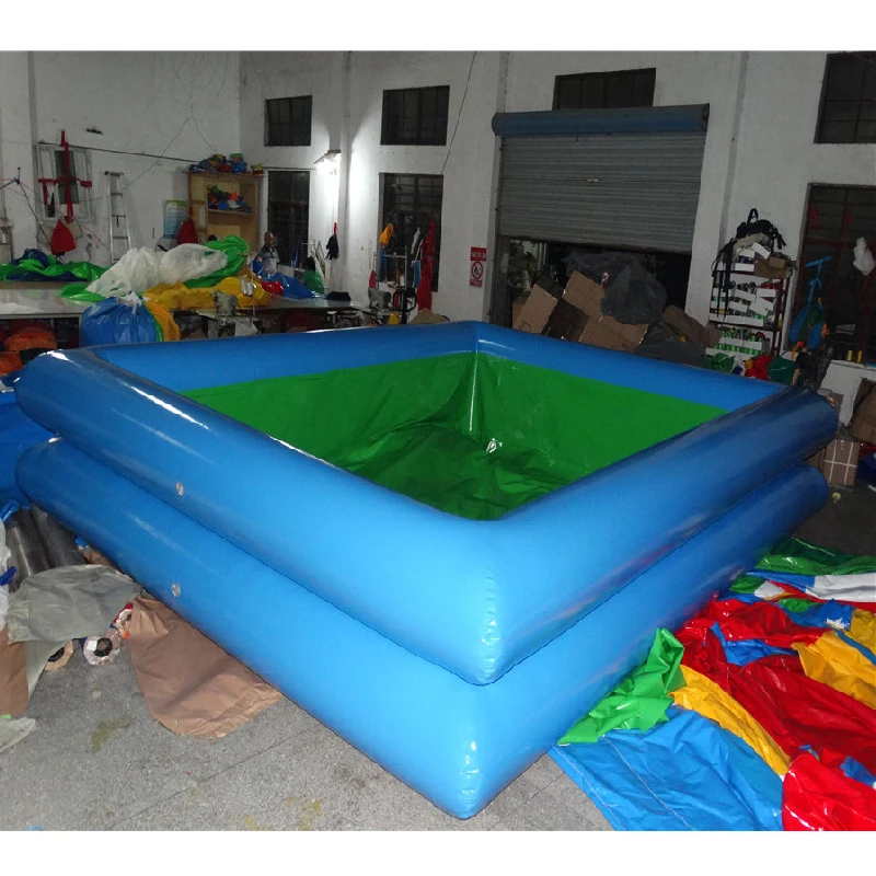 piscina inflable cuadrada para adultos y ninos con tamano personalizado a la venta