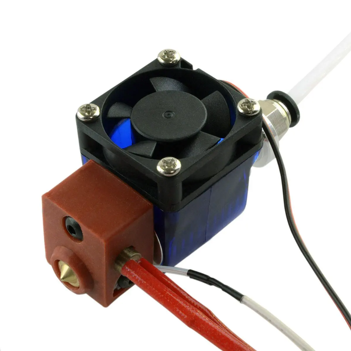 Best All Metal V6 Bowden Extruder Hotend For 3D Printer 24V 1.75mm Filament 0.4mm Nozzle