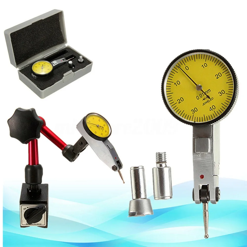 

Dial Test Indicator Gauge Universal Magnetic Base Holder Stand Table Scale Precision Indicators Center Finder Measurement#273286