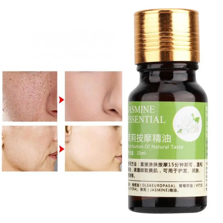 

10ml Jasmine Compound Essential Oil Fragrance Foot Bath Remove Pimple Massage Oil Skin Care Beauty