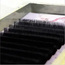 1 Набор матовых плоских ресниц для волос натуральные накладные ресницы из меха норки Cilios Posticos Индивидуальные ресницы для наращивания поддельные