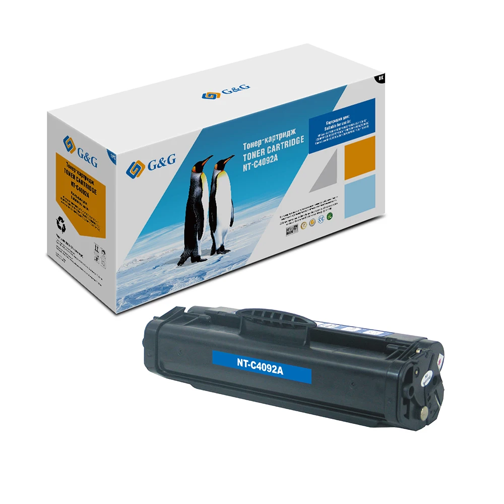 Тонер картридж G&G NT C4092A для HP LaserJet 1100/3200 Canon LBP 1110/1120 (2500стр)|Чернильные картриджи| |
