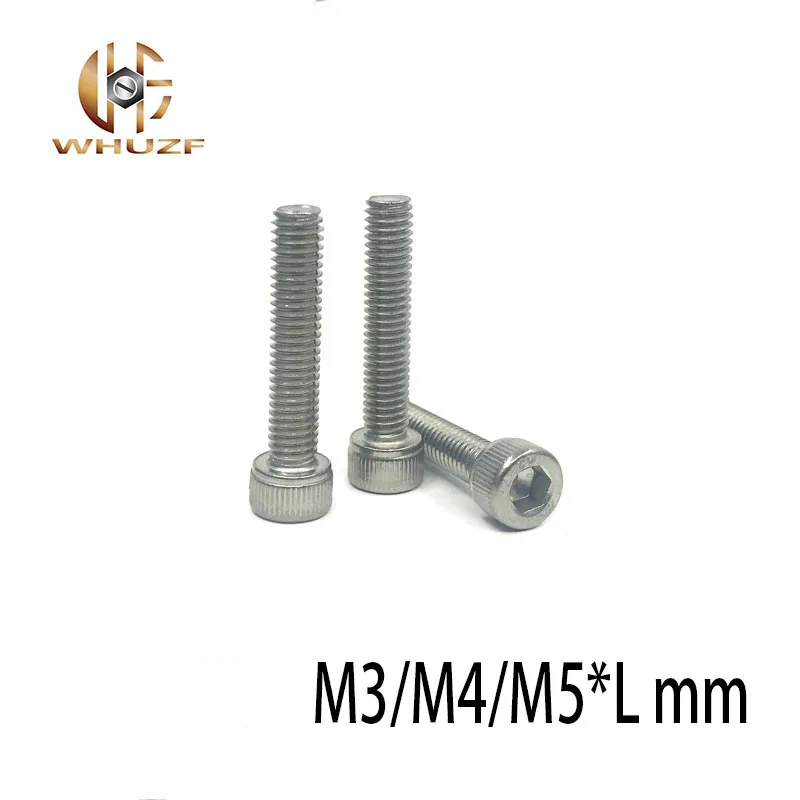 

M2/M2.5*L mm Hexagon Socket Head Cap Screw 304 Stainless Steel Hex Socket Screw Metric Bike Screws