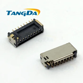 

Mini TF card seat short type MICRO SD seat have test foot memory card slot Pluggable type 8p 9pin connector A.