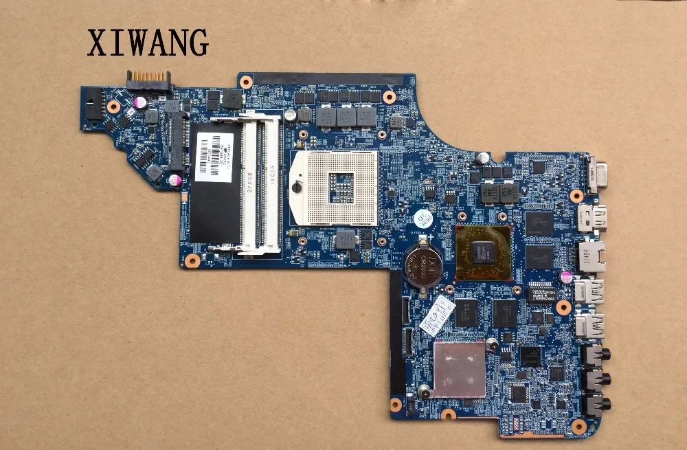 

Free shipping 641488-001 mainboard for hp Pavilion DV6 DV6-6000 laptop motherboard HM65 DSC HD6770/1G,100%Tested!