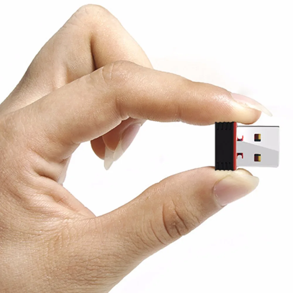 USB 2 0 150 Мбит/с 11n 4 ГГц Wifi Интернет ключ Nano беспроводной N адаптер поддерживает Windows