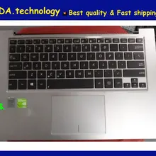 Бренд/Оригинальная US клавиатура для ASUS UX32A UX32L UX32LA UX32LN US клавиатура верхняя крышка Упор для рук topcase сенсорная панель с подсветкой