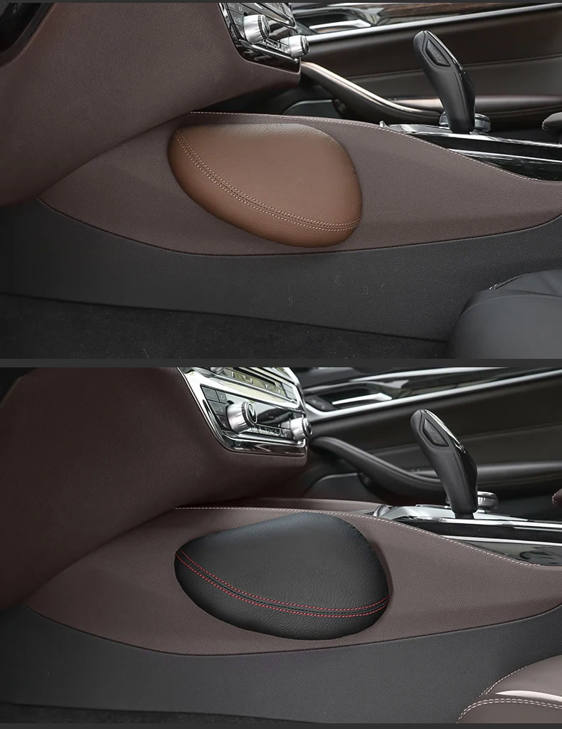 Кожаная подушка для ног наколенник бедра распорная подушка для Maserati Ghibli Quattroporte Levante Mustang Subaru BRZ Mercedes аксессуар
