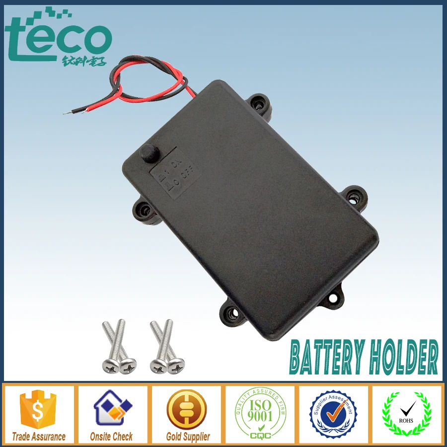 3Pcs/Lot 4.5V 3 x AA Batteries Waterproof Battery Holder Case Container