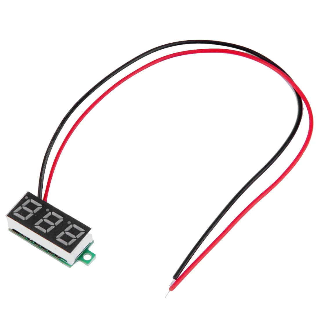 0,36 дюйма светодиодный цифровой вольтметр DC2.50-30.0V высокой точности 2-проводной цифровой DC Вольтметр Панель вольтметр модуль