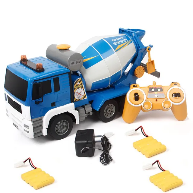 Remote control Mixer Truck Model 2.4G Program Simulation Cement
