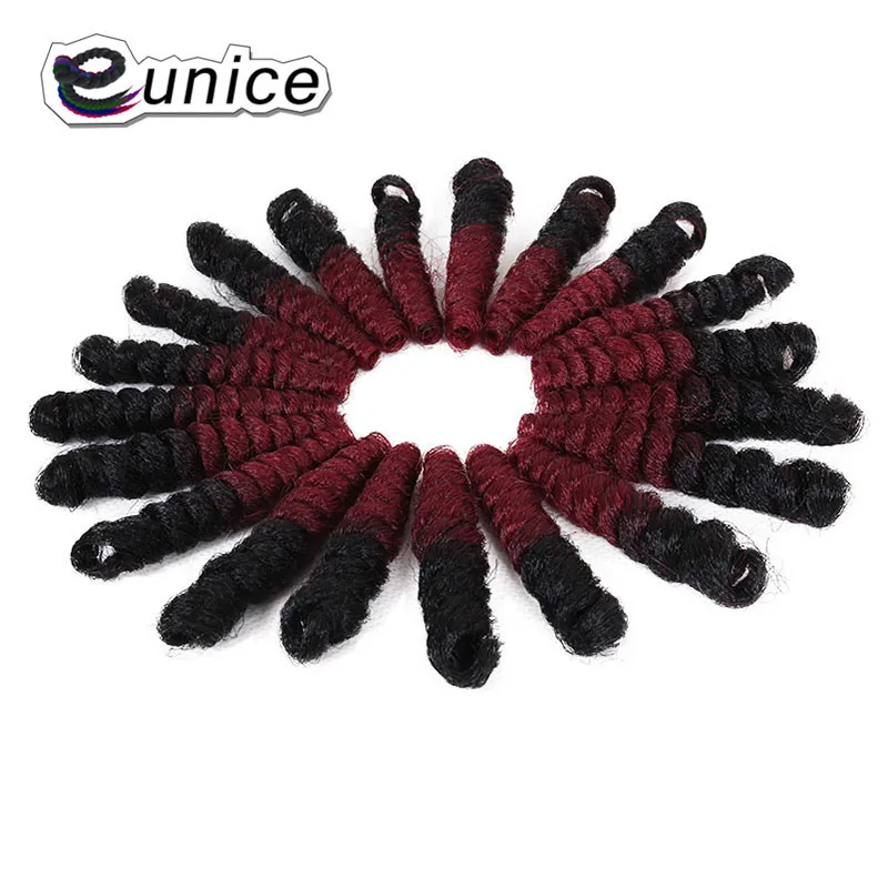 Curlkalon Hair Extension Ombre Crochet Braids wand curl twist  (43)