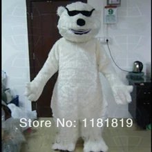 Солнцезащитные очки для талисманов костюм полярного медведя костюм модный на заказ костюм аниме маскарадные костюмы маскот нарядное платье карнавальный костюм