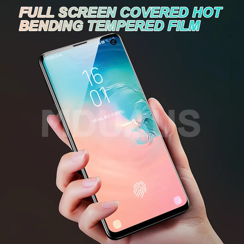 20D Full Cover Screen Protector Film For Samsung Galaxy S10 S9 S8 Plus S10e Note 8 9 A6 A8 2018 Soft Protective Film Not Glass