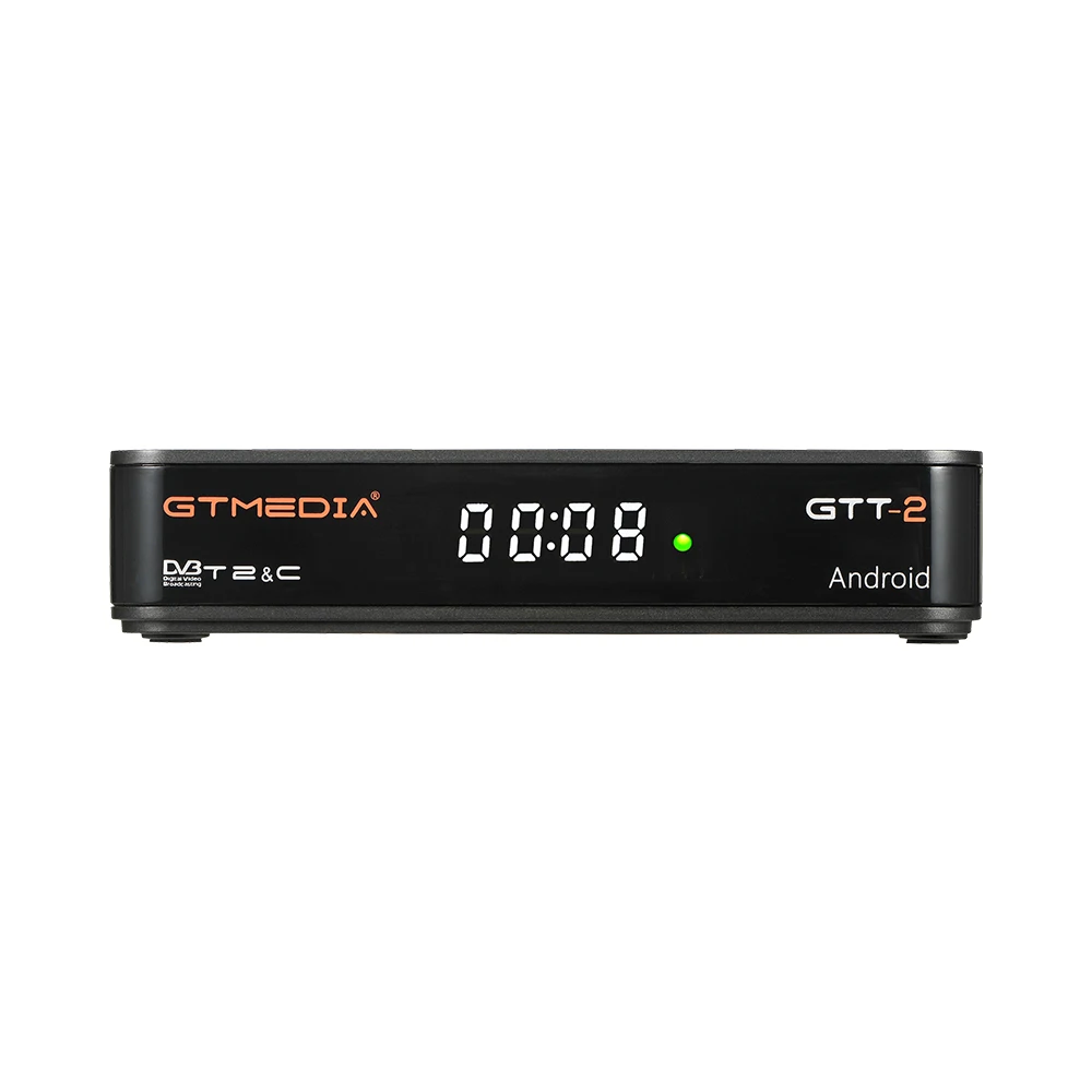 GTmedia GTT2 DVB-T2 DVB-C ISDB-T наземного ТВ приемник Amlogic S905D 2 Гб Оперативная память 8 GB Встроенная память 2.4g WiFi Android 6,0 ТВ коробка H.265 1080 P