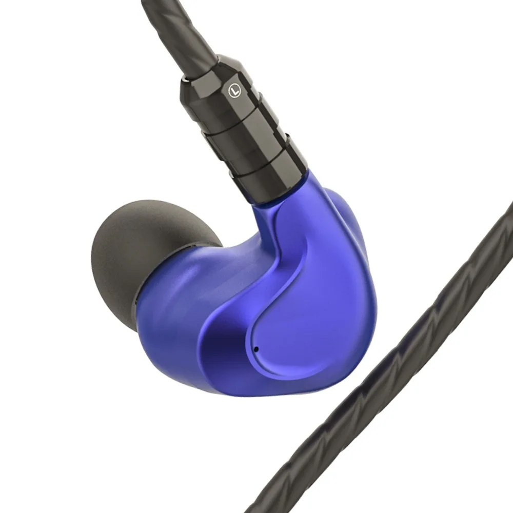 

BGVP Hybrid In Ear Earphone HIFI DJ Monitor Running Sport Earphone Earplug Headset Earbud MMCX Replaceble Cable BGVP DMG