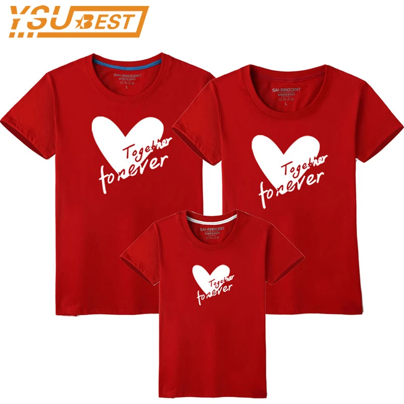 

Matching Clothes Mother Daughter Clothes Family T Shirt Heart Print Mommy Daughter Matching Family Matching Mom Daughter Clothes