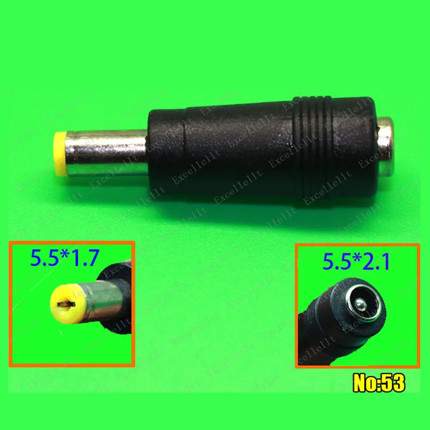 

5.5*2.1 to 5.5*1.7 DC Power Charger Adapter Converter Connector for Laptop