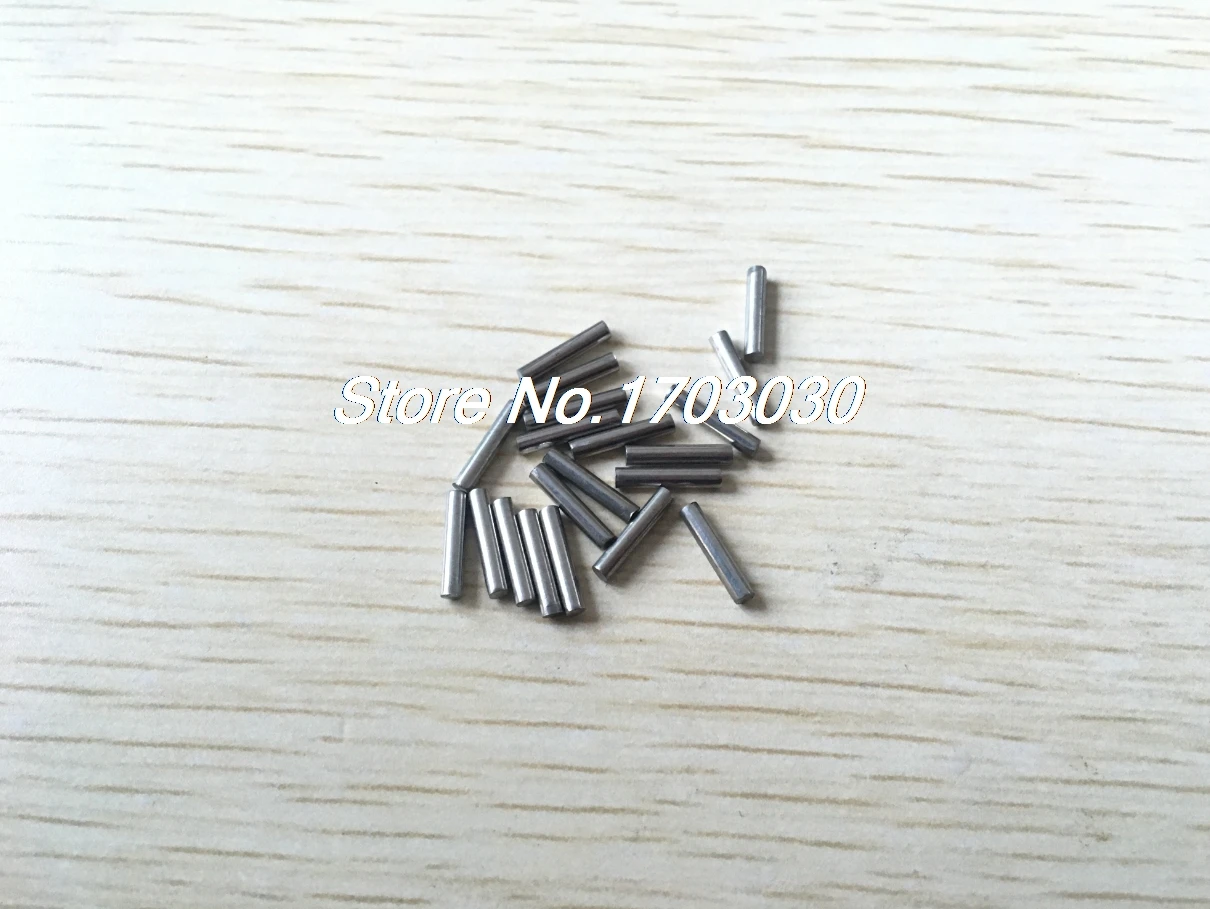 20 Pcs 10mm x 2mm Stainless Steel Straight Shaft Round Rod for RC Toy Car