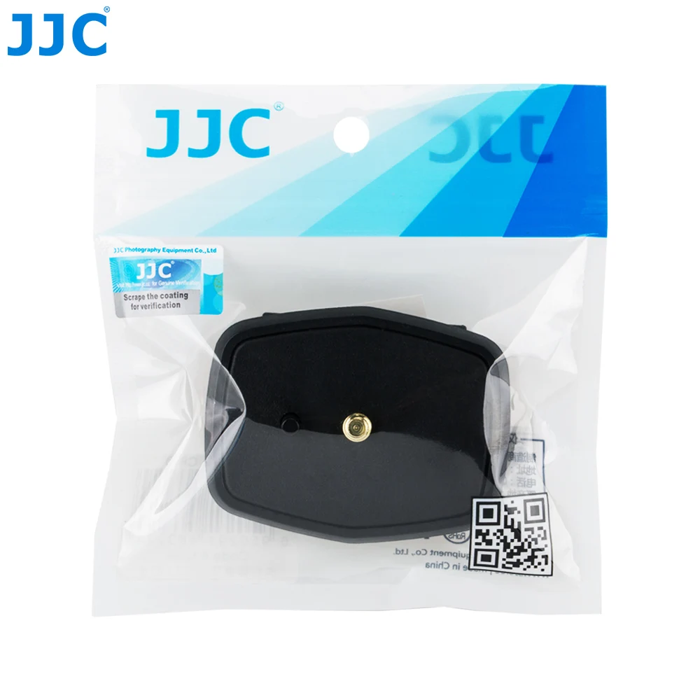 JJC CP-6 БЫСТРОРАЗЪЕМНАЯ пластина 1/"-20 стандартный винт для JJC TP-P1 черный/TP-JD2 черный штатив