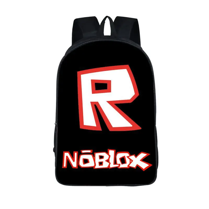

Multi Style Roblox Character Printed Backpack Cartoon Children School Bag Girl Boy Travel Should Bag Action Toys Kids Gift Bag