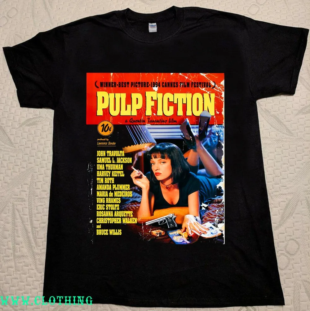 Vintage 1994 Pulp Fiction Shirt Rare 