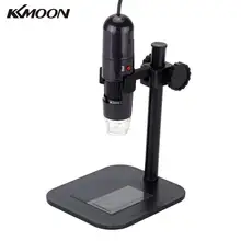 50-1000X 8LED USB цифровой микроскоп зум эндоскоп Лупа с регулируемой подставкой True 1.3MP видео камера