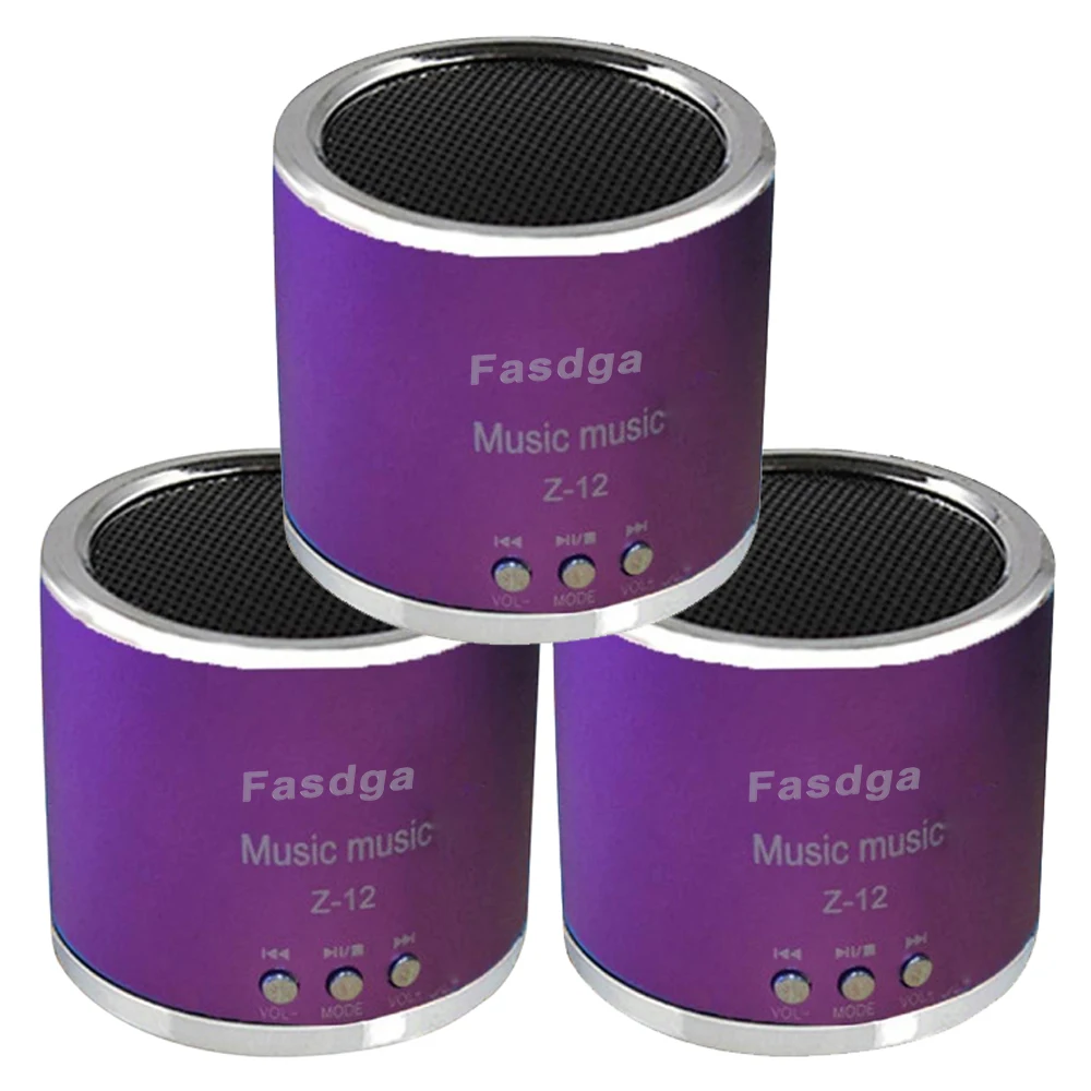 Fasdga MP3 плеер TF карта мини SD беспроводной USB FM радио портативный динамик 2