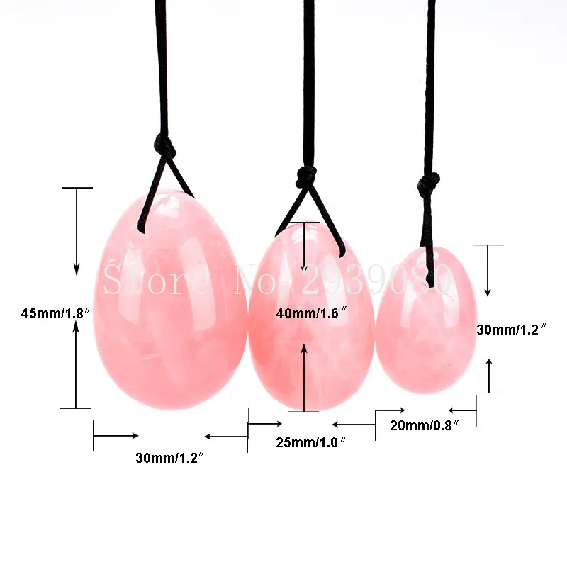Иони яйцо розового кварца нефритовые яйца Бен Ва мяч для женщин Кегеля Упражнение подтяжка вагинальных мышц здоровье тела массаж и релаксация